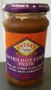 Patak Hot Curry Paste283g 