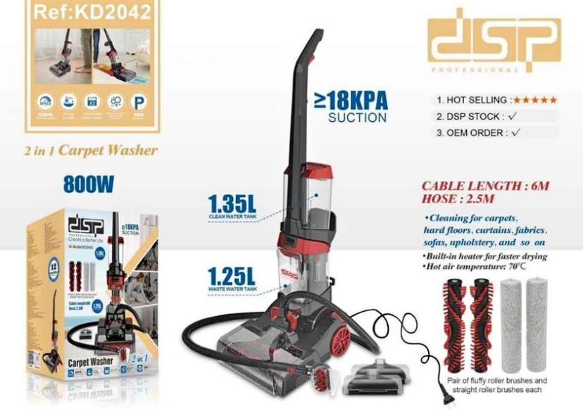 2 in 1Carpet cleaner
