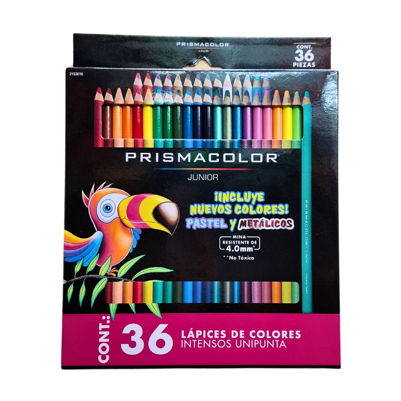 Colores Prismacolor (Colores Pastel y Metalicos) 36pza.