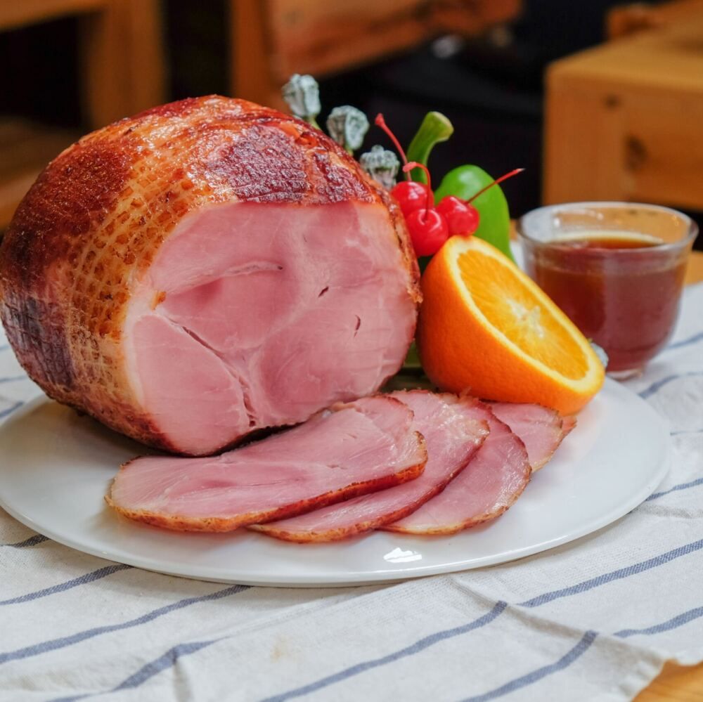 Pernil sem osso fumado / Smoked boneless Gammon (Berkshire) 2kg