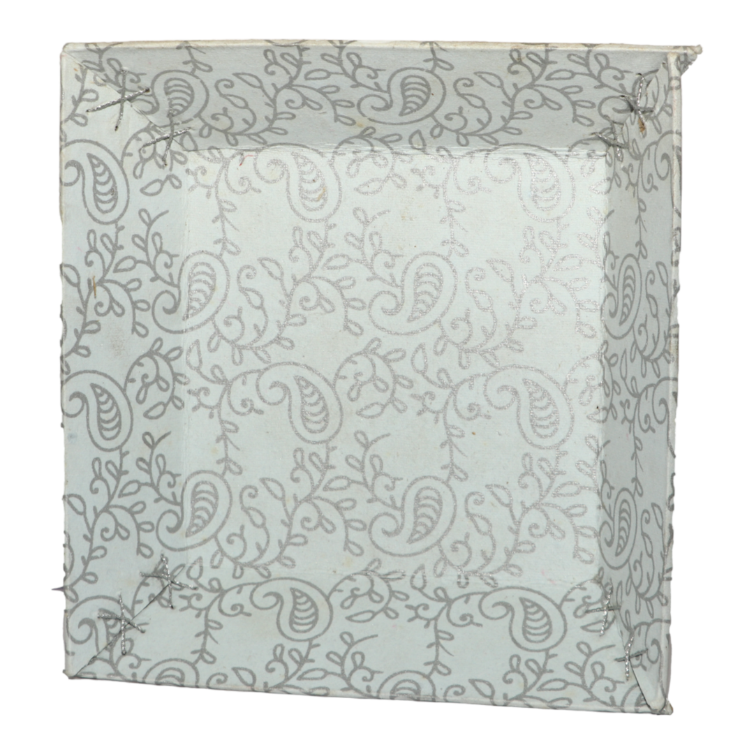 Square Hard Paper Hamper Tray-Golden