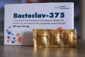 Bactoclav 375mg 1x20 Tab