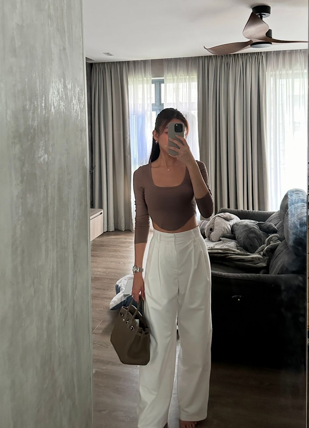 OFFICE PANTS (WHITE) 