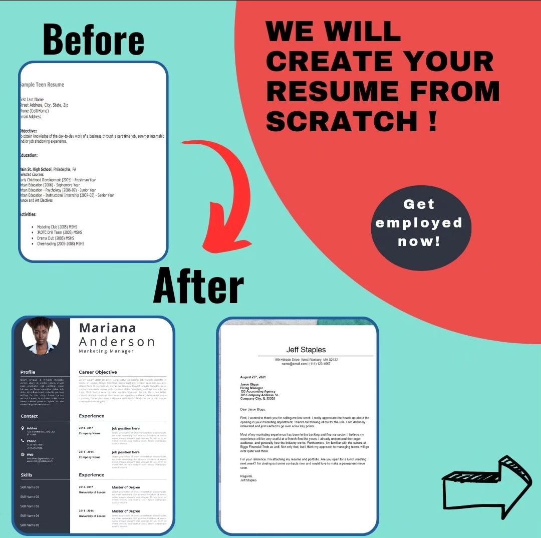 Resume and Cover Letter creation