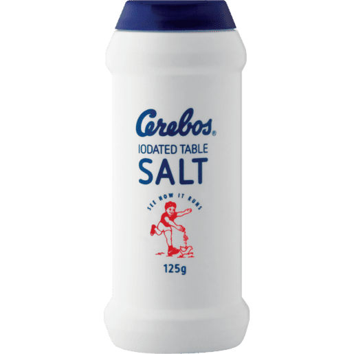 Cerebos Iodated Table Salt 125g