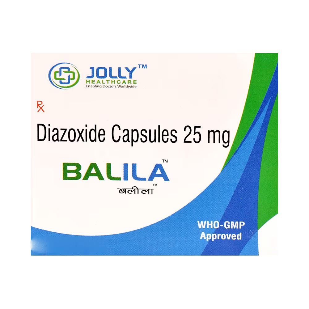 Diazoxide 25mg Capsule