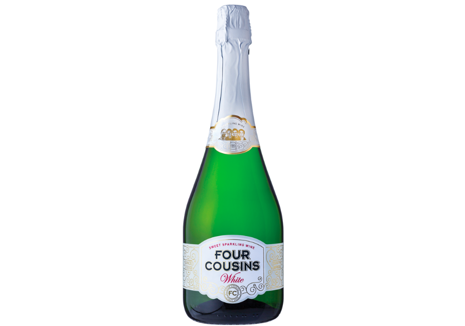 FOUR COUSINS SPARKLING WHITE WINE 750ML