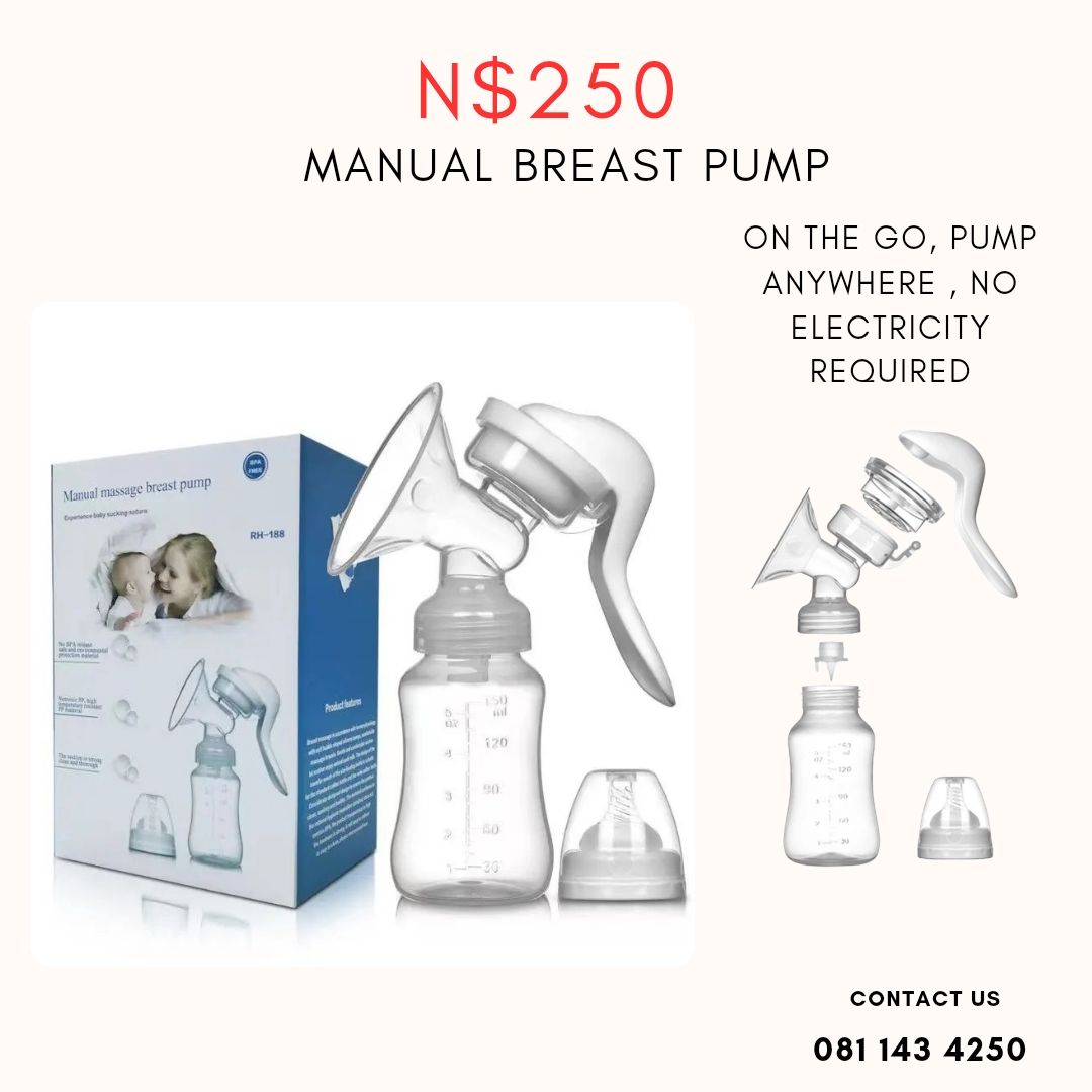 Manual breast pump