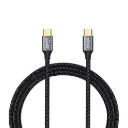  1.0M Type C to Type C Cable For Macbook PD 100W 5A USB 3.1 10Gbps ThunderBolt