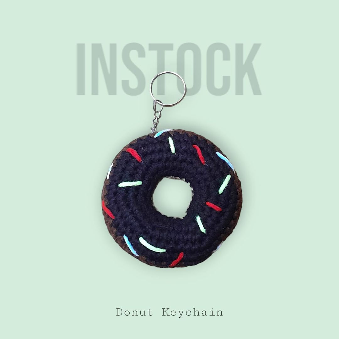 [INSTOCK] Chocolate Donut Keychain