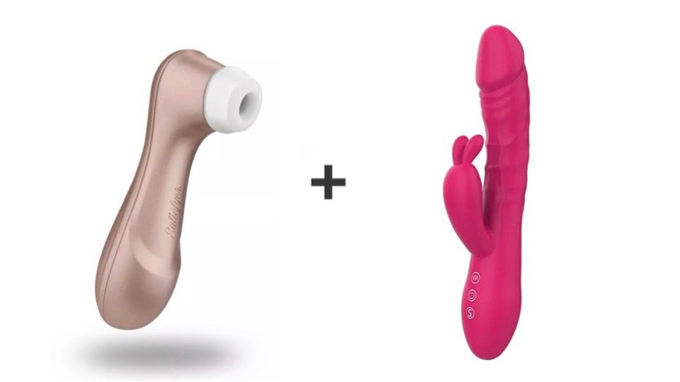 Satisfyer pro 2 +Pulsating Tarzan Vibrator