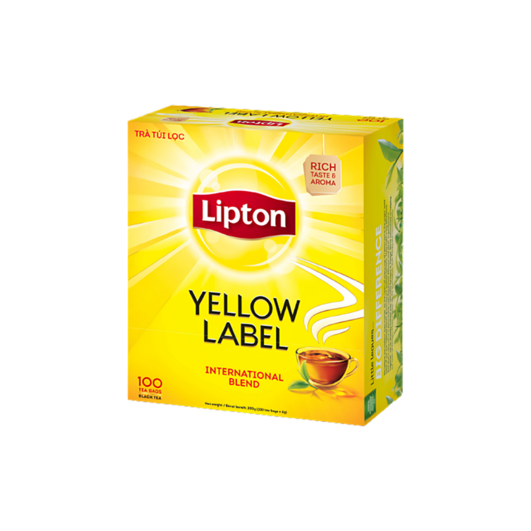 LIPTON YELLOW LABEL TEA 100pcs x 2gm