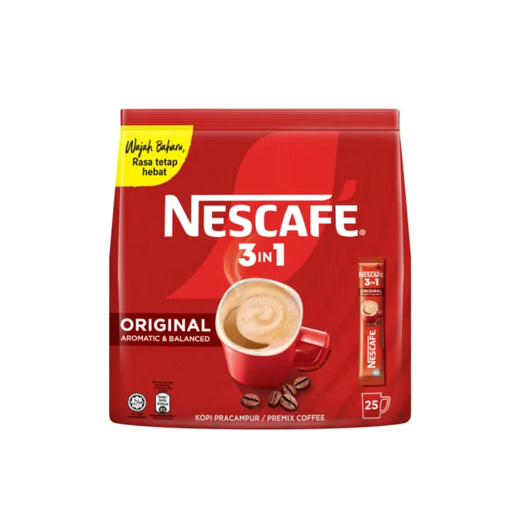 NESCAFE 3IN1 REGULAR 25's x 18gm