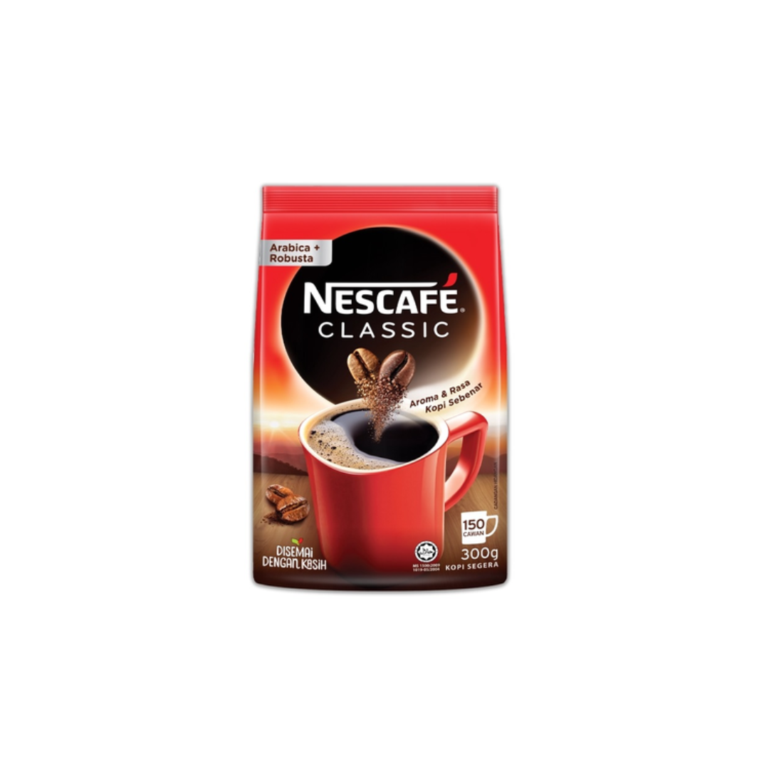 NESCAFE CLASSIC ARABICA BAG 300gm