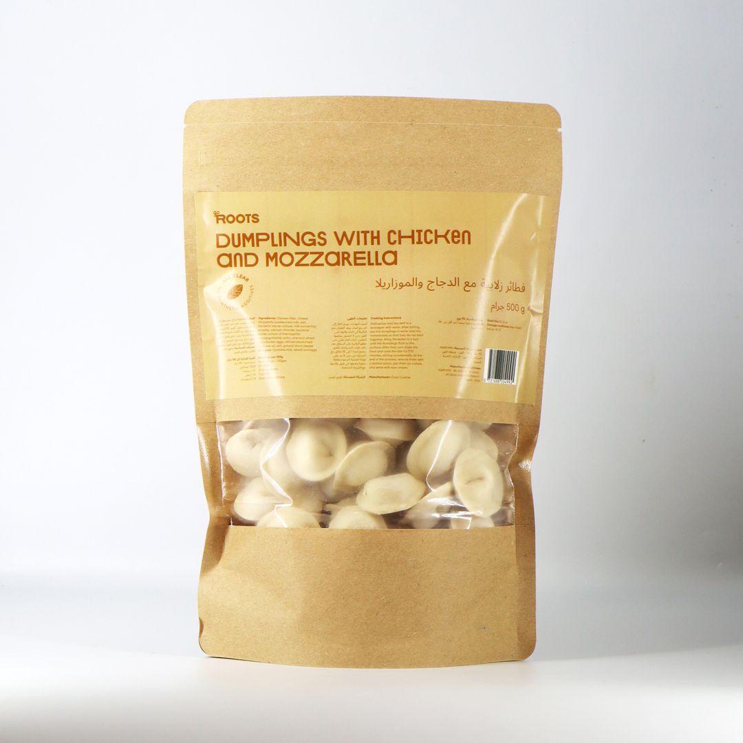 Roots Chicken & Mozzarella Dumplings Frozen 500g