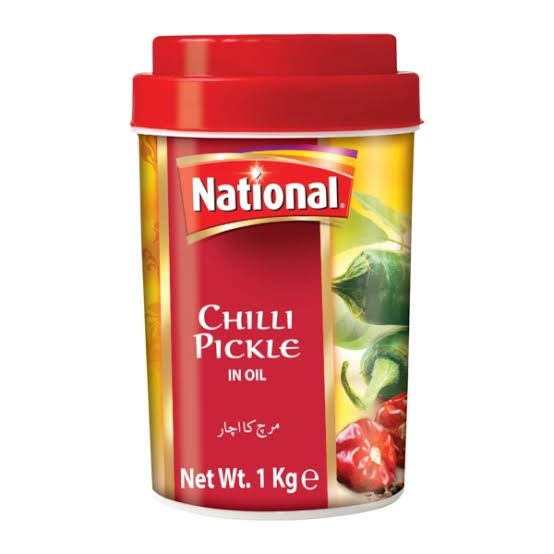 Chilli Pickle National 1kg