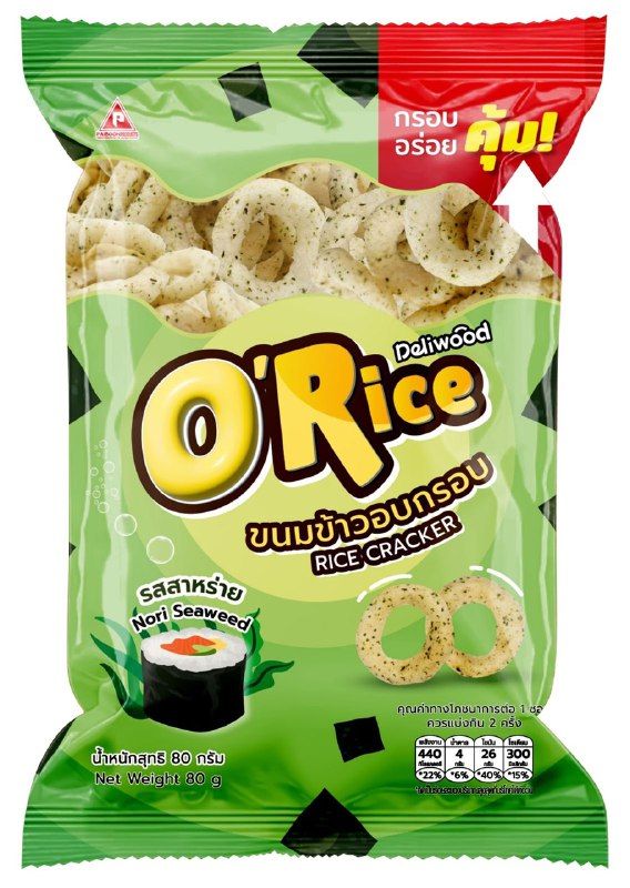 ORICE RICE -CRACKER SEAWEED