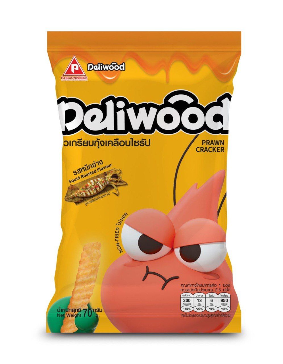 DELIWOOD- PRAWN / SQUID ROASTED 