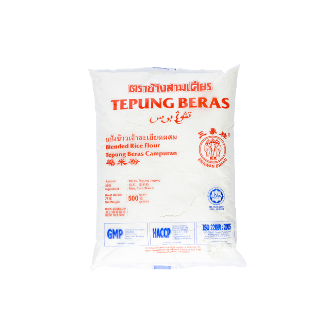 ERAWAN BRAND TEPUNG BERAS 500gm