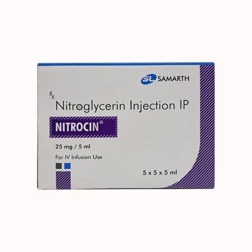 Nitroglycerin 25mg/5ml