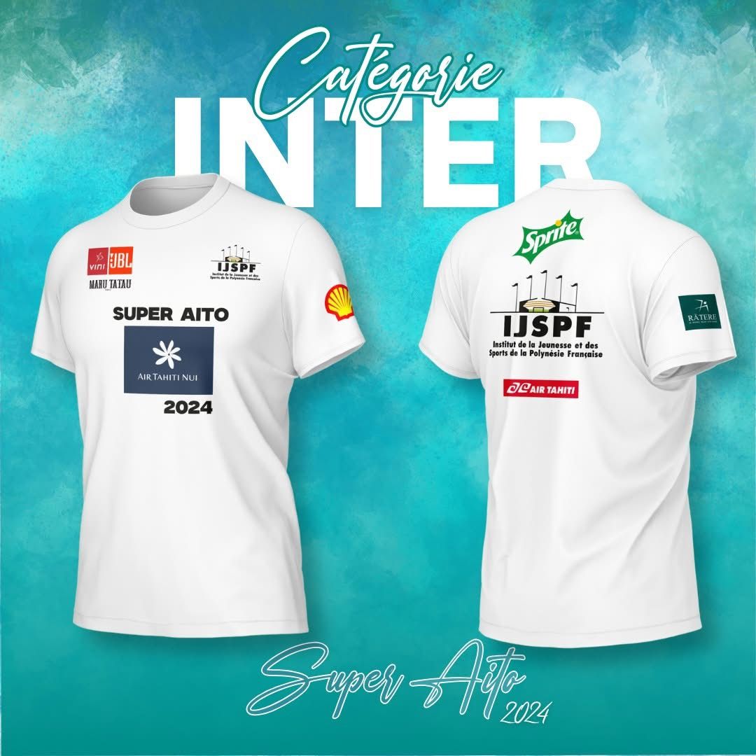 TS Air Tahiti Nui 2024 Super Aito Blanc - T/2XL