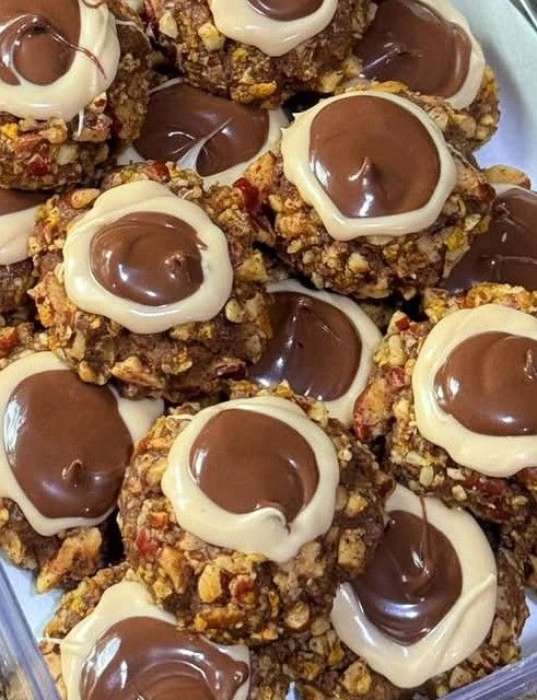 Kinder Choc Cookies