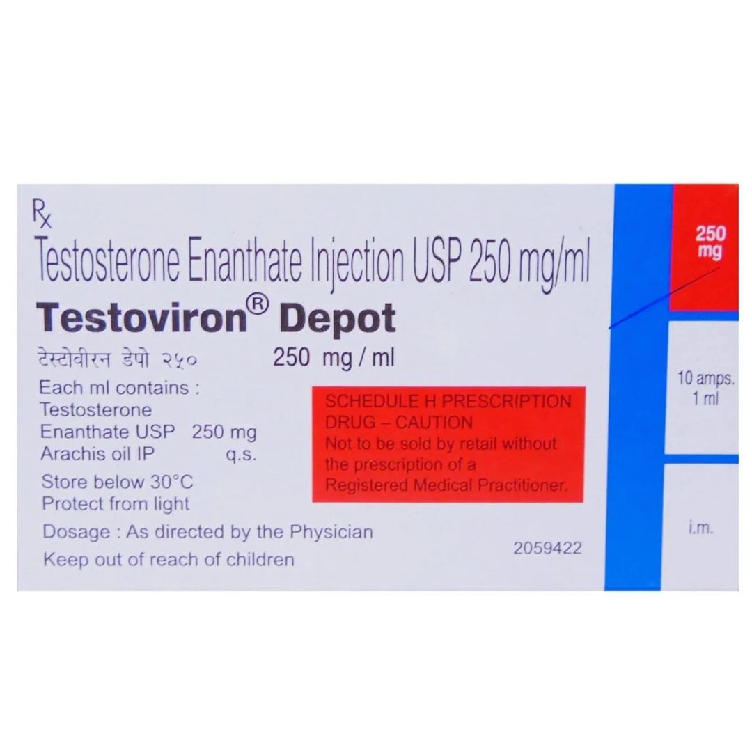 Testosterone Enanthate 250Mg/Ml Injection