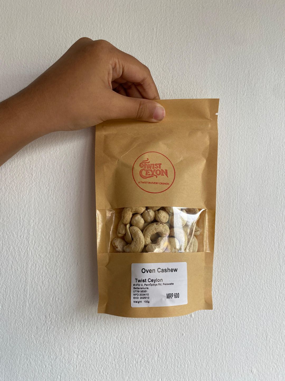 Oven Cashew (100g)