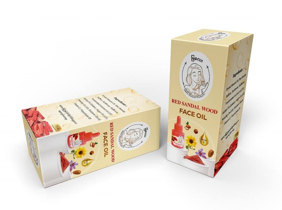 မြကြည်သာ_Sandalwood Face Oil 