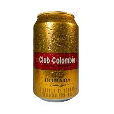 CERVEZA CLUB COLOMBIA DORADA LATA 330CC