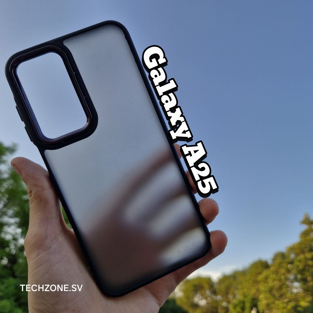 Case Galaxy A25 - Negro ahumado