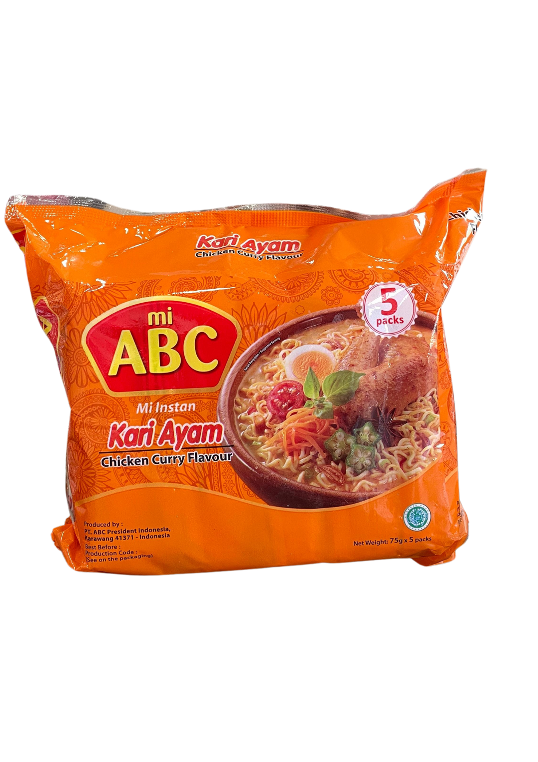 ABC Chicken Curry Flavor 5 in 1 Packet