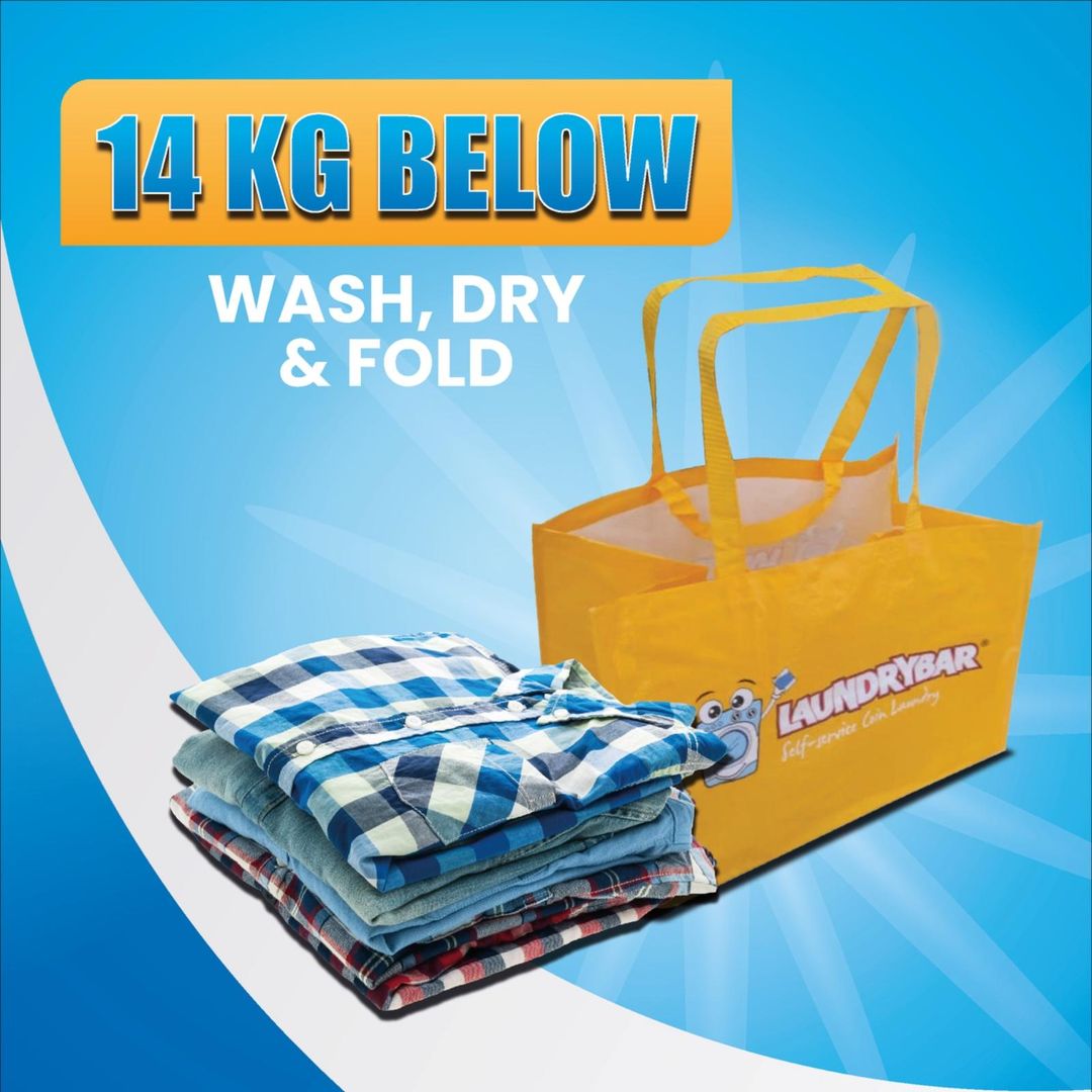 Wash, Dry and Fold 14kg Package