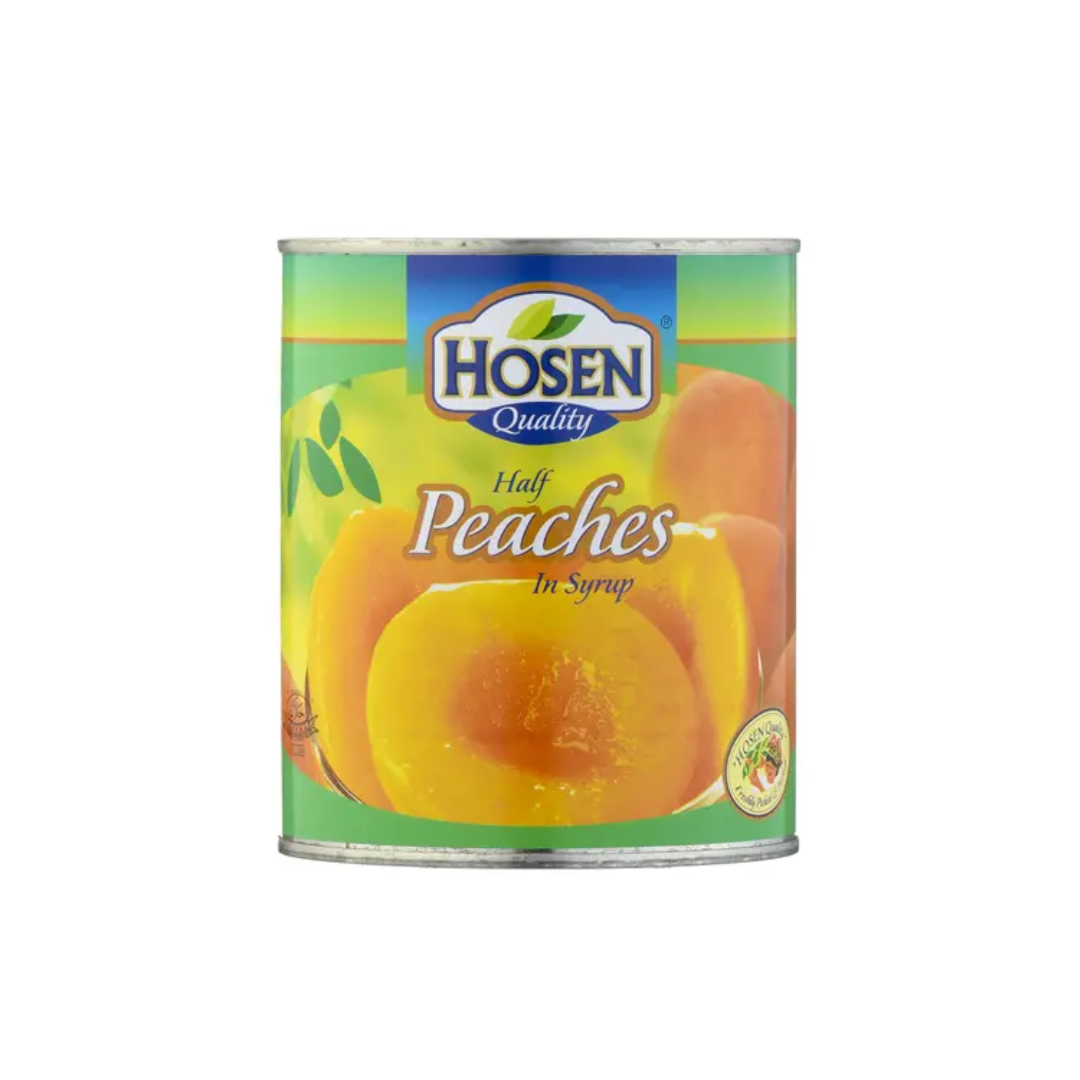 HOSEN HALF PEACHES IN SYRUP 825gm