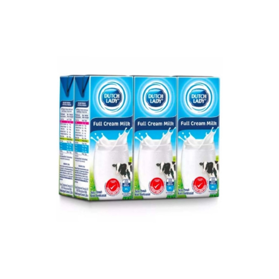 DUTCH LADY UHT FULL CREAM MILK 6's x 200ml