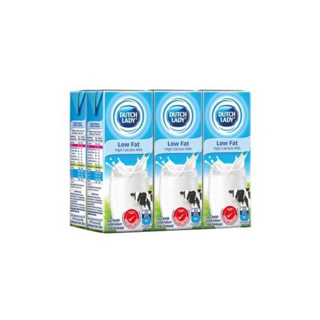 DUTCH LADY UHT LOW FAT MILK 6's x 200ml