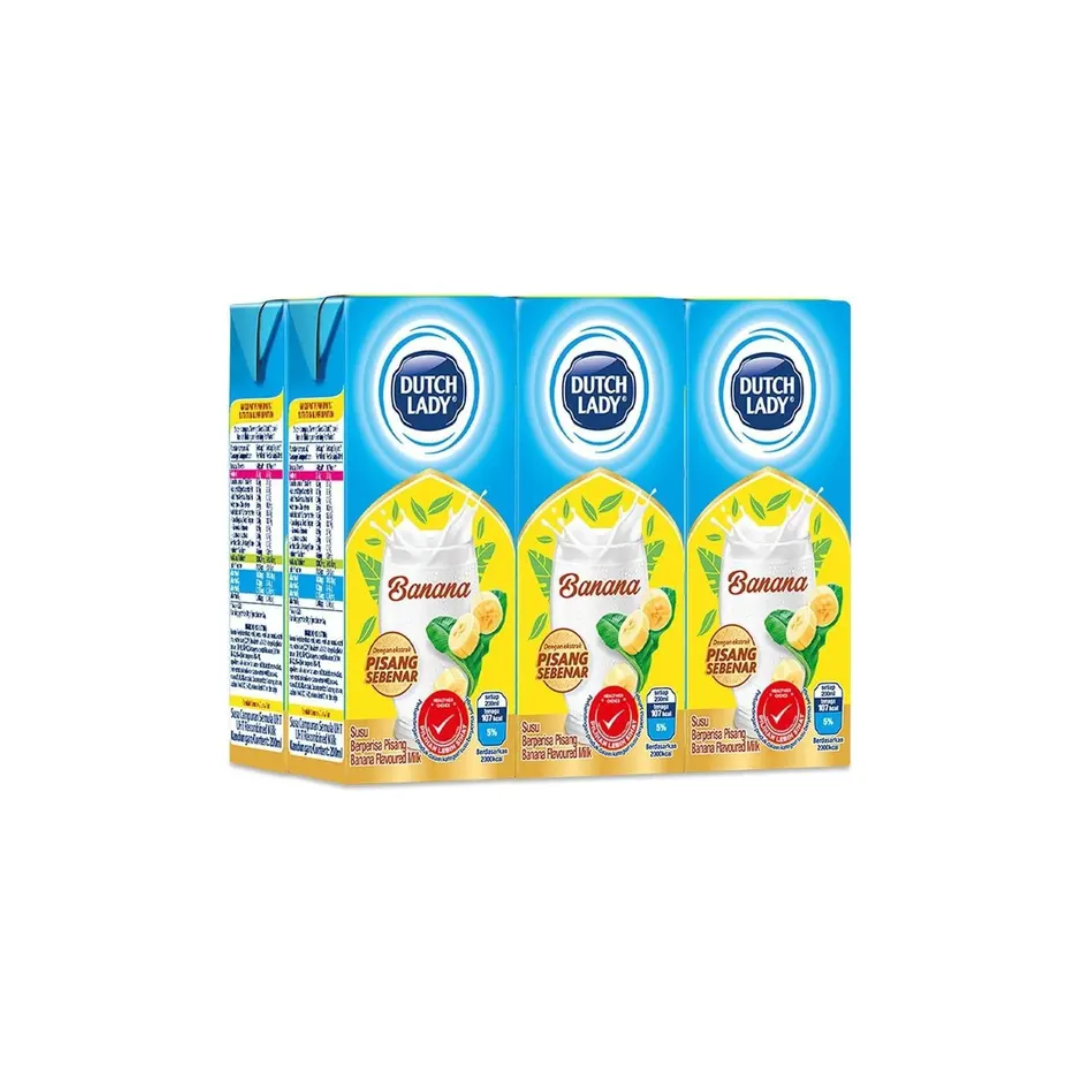 DUTCH LADY UHT BANANA MILK 6's x 200ml