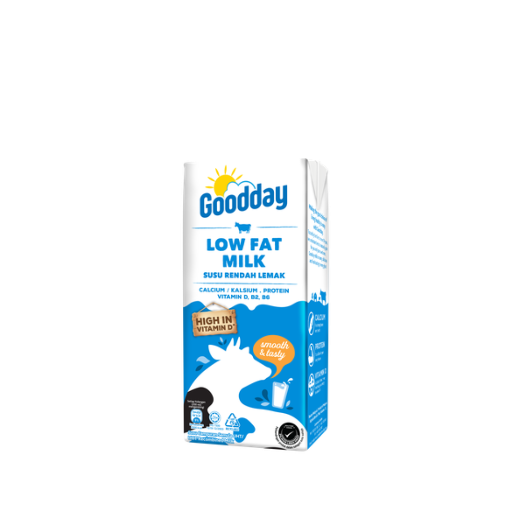 GOODDAY UHT LOW FAT MILK 1liter