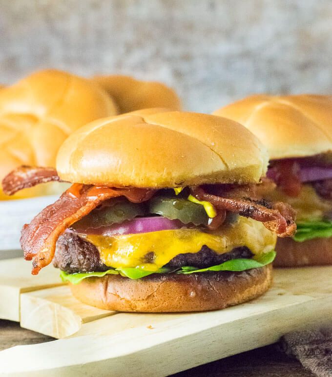 Double cheese bacon 