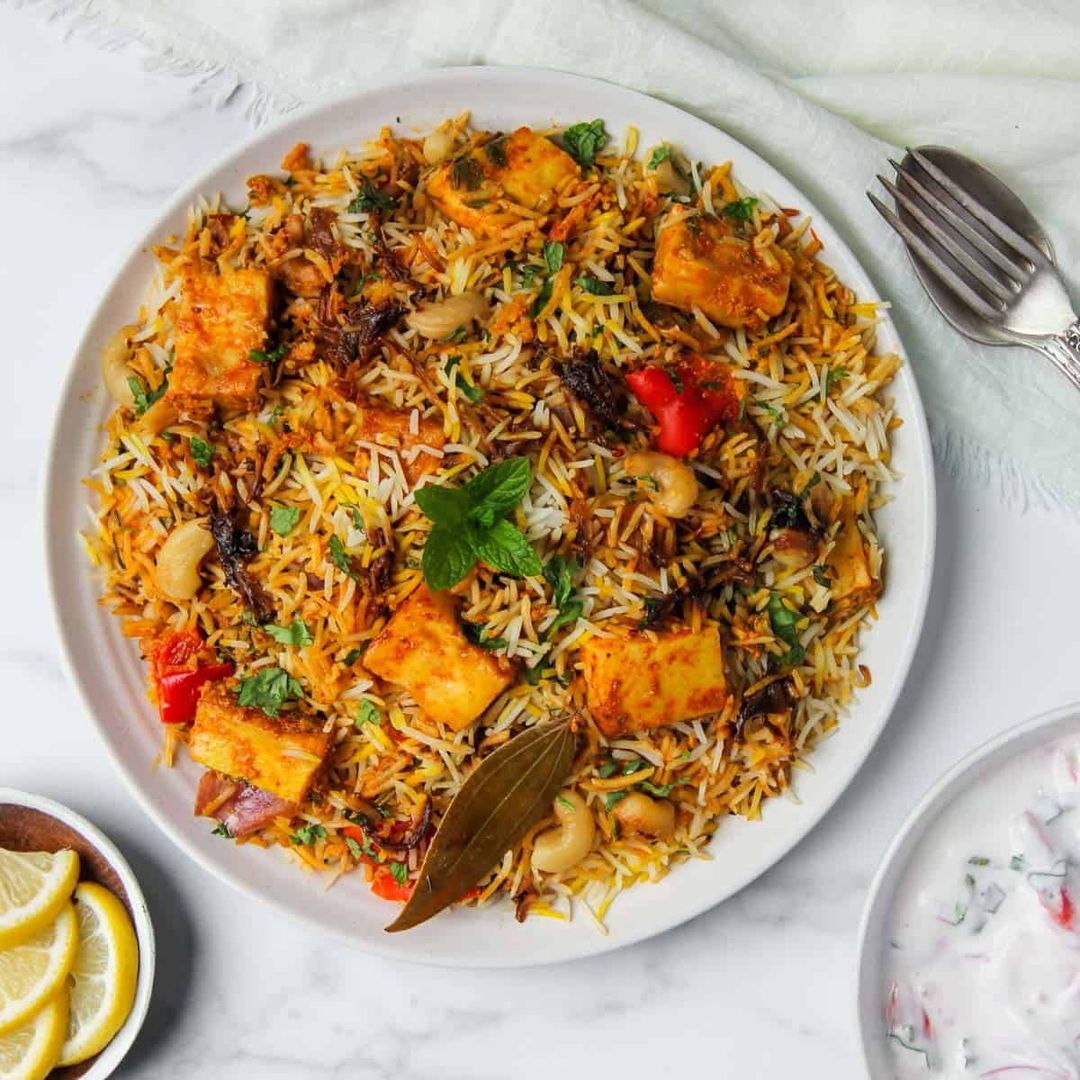 Paneer Dum Biryani