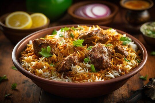 Hyderabadi Mutton Biryani