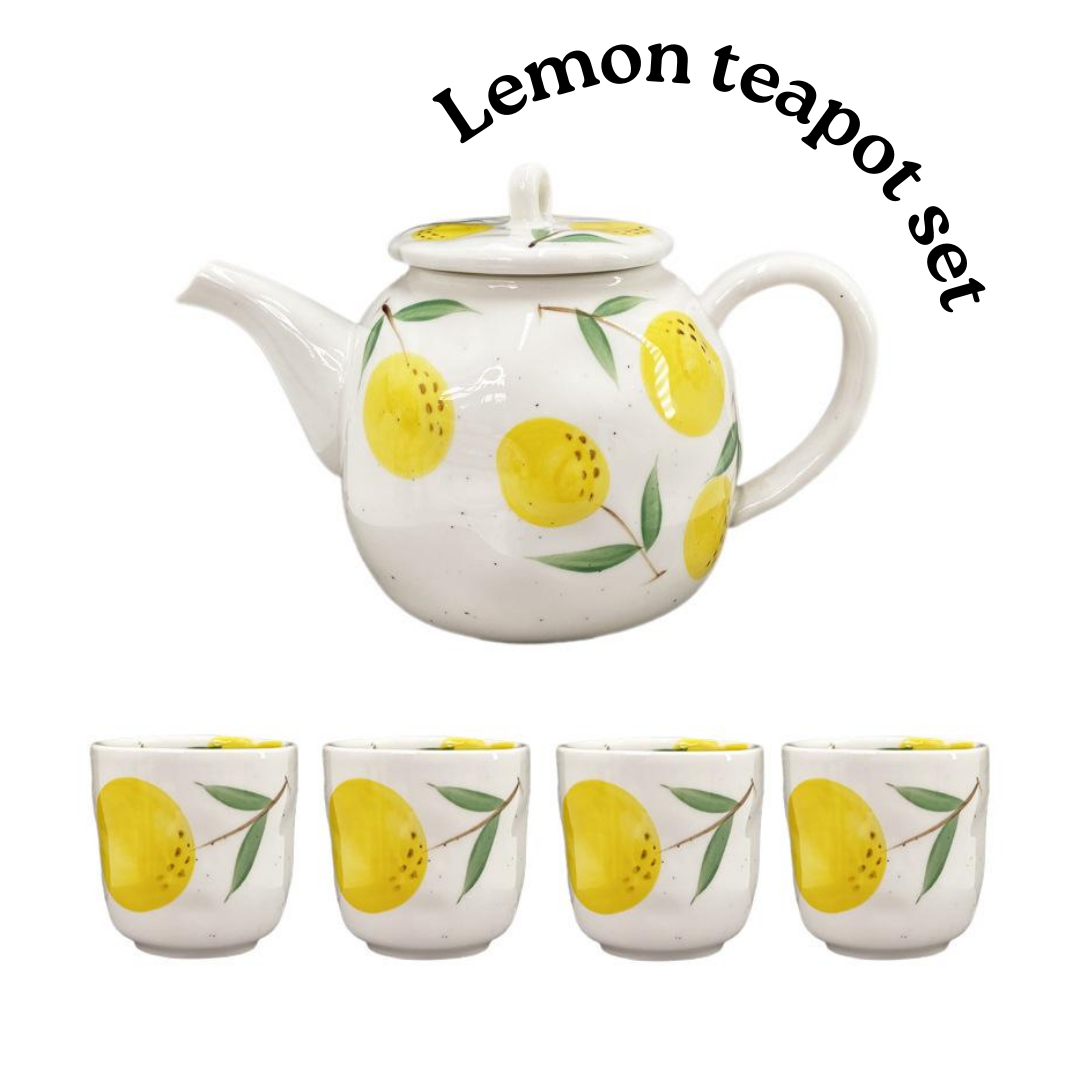 Lemon Teapot Set