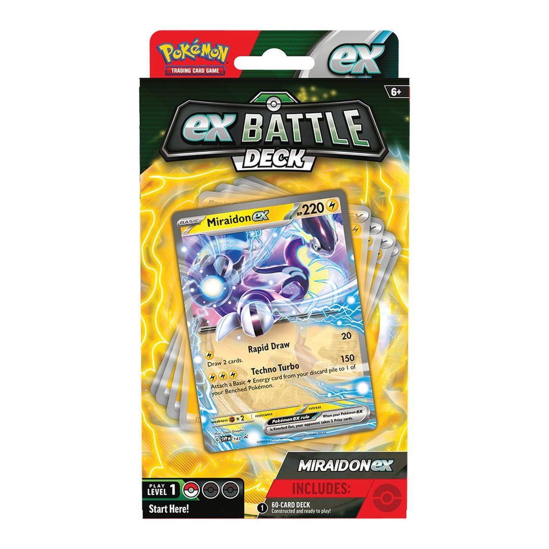 Pokémon: Miraidon Ex Battle Deck