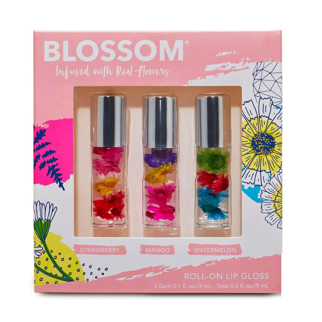 Blossom Beauty in Bloom Roll On Lip Gloss Set  