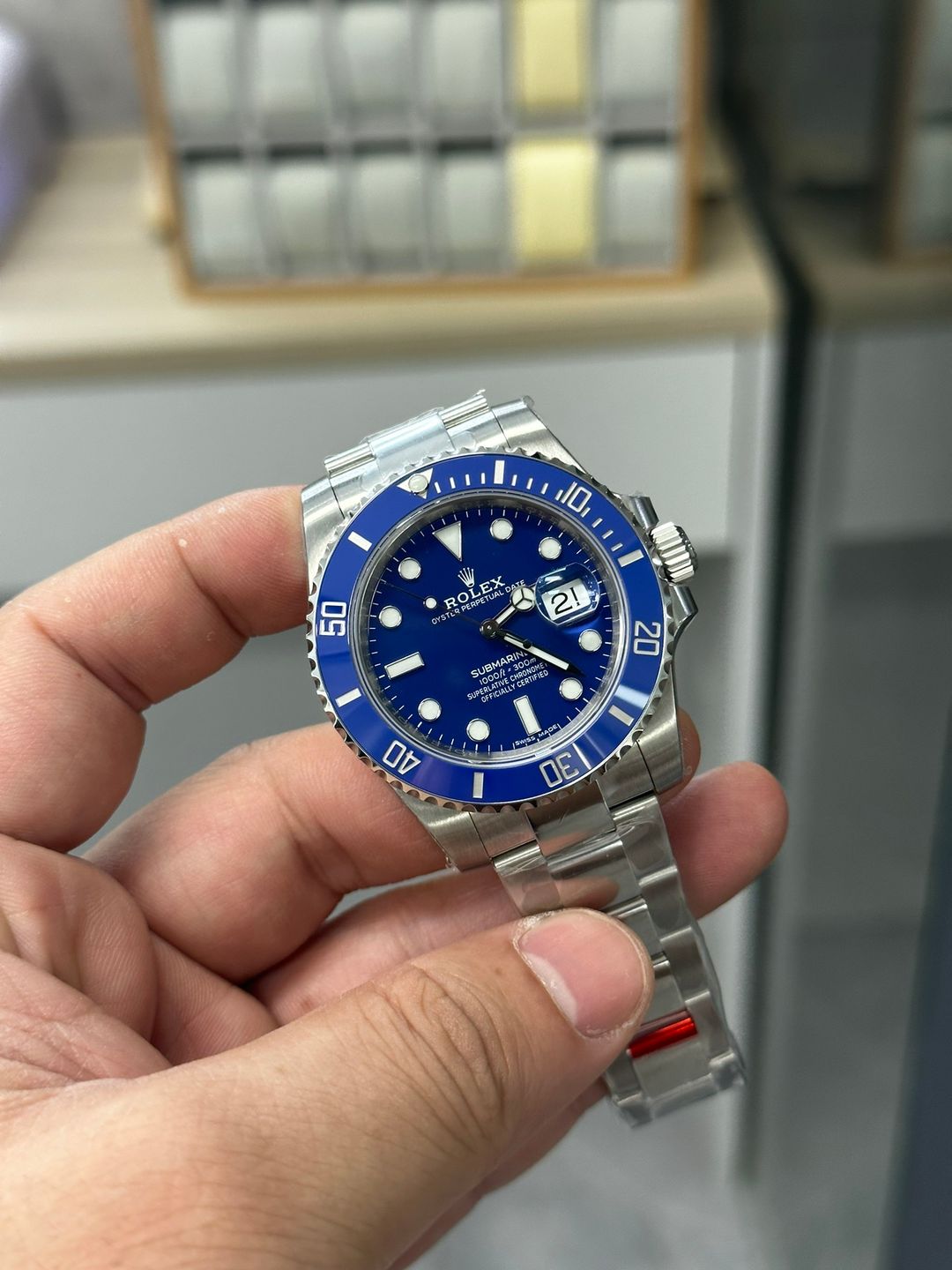 Rolex Submariner Date Smurf 