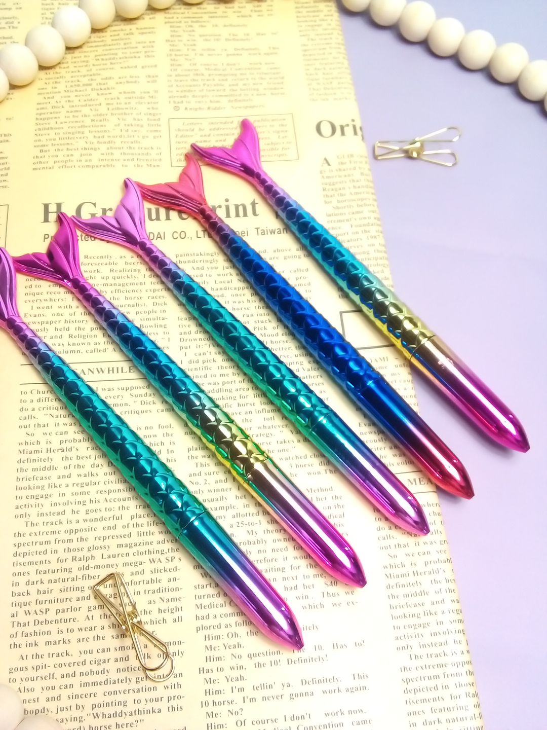  Mermaid Gel Pens