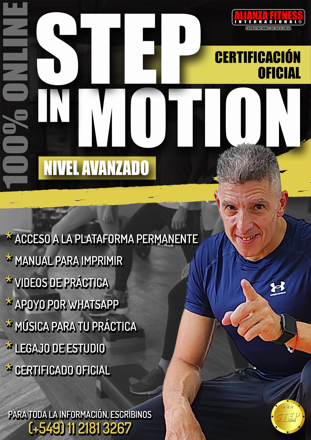 Certificación "STEP IN MOTION - Nivel III