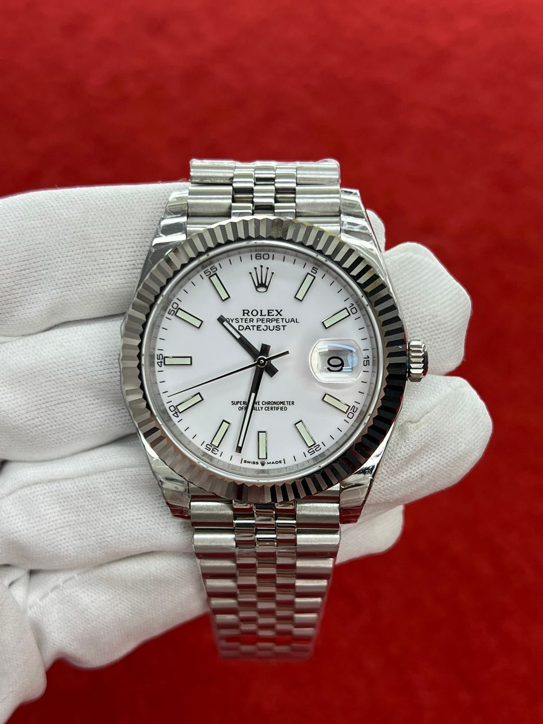 Rolex Datejust White Dial