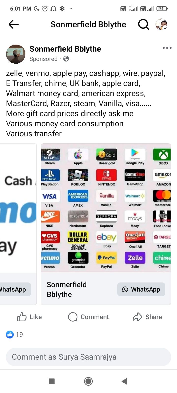 Gift card