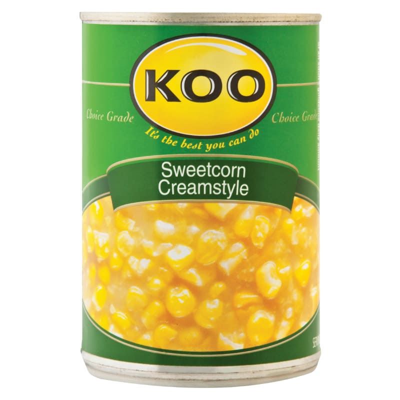 Koo Creamstyle Sweetcorn 410g